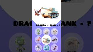 Dragon  Tank    hybrid merge 😎gaming merge new [upl. by Adhern]