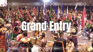 Grand Entry  2023 Hunting Moon Pow Wow  Powwowscom [upl. by Nitsew]