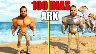 ¡SOBREVIVO 100 DIAS en ARK Survival Ascended en HARDCORE EL COMIENZO 1 [upl. by Astera355]