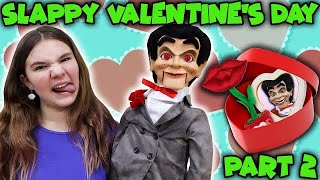 Slappy Valentines Day Throwback Slappy Has A Crush On Me [upl. by Anirhtak610]