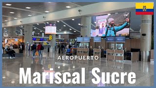 ASÍ ES EL AEROPUERTO INTERNACIONAL DE QUITO ✈️  MARISCAL SUCRE  ECUADOR 🇪🇨 [upl. by Merla]