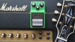 Tube Screamer Vs Power Tube Distortion [upl. by Eniron246]