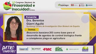 capaciagro  Beauveria bassiana 203 como base para el desarrollo de agentes de control biológico [upl. by Glenden674]