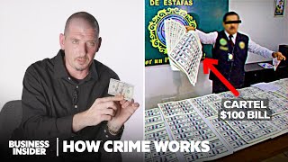 How Counterfeit Money Actually Works  How Crime Works  Insider [upl. by Ifen]