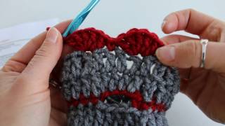 How To Crochet Winter Wristers or Fingerless Gloves [upl. by Vincentia]