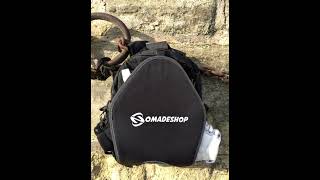 Nomadeshop présente le sac à dos Transport Rollers 17 L Noir conçu par nos soins [upl. by Aiuoqes962]