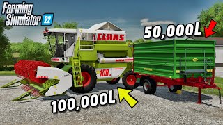 Increase Capacity with XML Editing SUPER EASY  Farming Simulator 22 [upl. by Beedon]