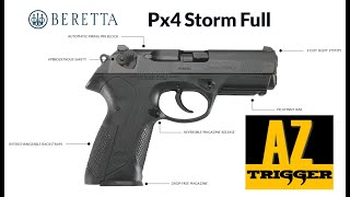 Beretta PX4 Storm Review  9mm Full Size Compact [upl. by Yelda]