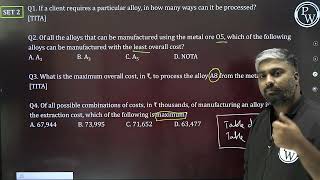 Data Interpretation amp Logical Reasoning  LR based DI DI amp LR Practice Courses  LRDI Sets [upl. by Acnairb791]