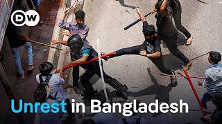 Bangladesh update How hard will authorities try to crack down on the protesters  DW News [upl. by Kiyohara]