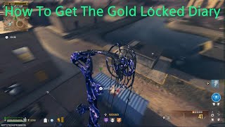 MWZ How To Get The Gold Locked Diary 😎 [upl. by Neelrahc]