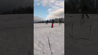 Playing snow  monte Terminillo Italy [upl. by Pierro754]