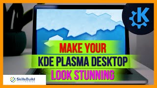 🔥How to Make Your KDE Plasma Desktop Look Stunning [upl. by Arec]