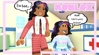 Meep City Mom and Daughter Taking Michelle To Get Braces Roblox Roleplay [upl. by Terrilyn]