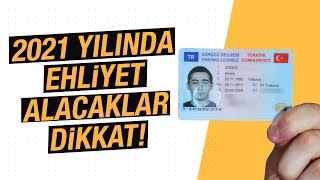 Ehliyet Nasıl Alınır 2021 Yılında Ehliyet Alacaklar Dikkat Başvuru İşlemleri ve Sınav Puanı [upl. by Ailegnave]