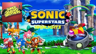 Super Gaming Bros SGB Sonic Superstars  Highlights [upl. by Lladnar]