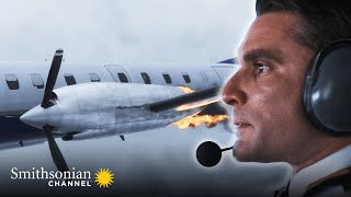 This Ground Crew Braces Itself for an Explosive Crash 😬 Air Disasters  Smithsonian Channel [upl. by Llerrud]