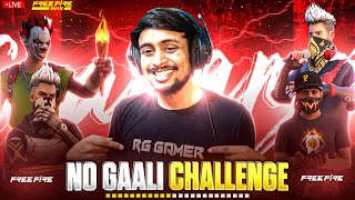 NO GALI CHALLENGE DAY 27 😲 ANGRY YOUTUBER TOP 1 😎👽 nonstopgaming freefirelive rai ⭐ rggamer [upl. by Avilla]