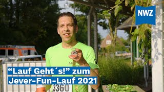 quotLauf Geht´squot zum JeverFunLauf 2021 [upl. by Hailed]