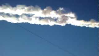 Meteorite in Russia BEST VIDEO 15022013 Meteor Russia Asteroid [upl. by Elagiba]