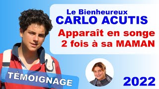 DES SECRETS INÉDITS RÉVÉLÉS  CARLO ACUTIS 🤗 Carême 2022 Émission « CARÊMENT BIEN » [upl. by Ydnahs]