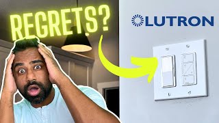 Lutron Review for my Smart Home in 2024 Caseta and Diva Smart Switch Installation [upl. by Corny661]