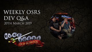 OSRS QampA  quotBig Questionsquot followup and your questions answered [upl. by Angy]