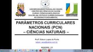 PCN  Ciências Naturais [upl. by Nobel722]