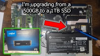 HOW TO UPGRADE YOUR LAPTOP M2 SSD 110824 [upl. by Nomannic]