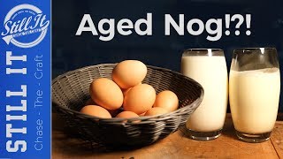 How To Make Aged Eggnog  Holiday Cocktail [upl. by Condon]