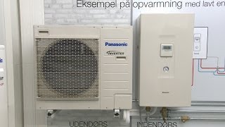 Panasonic luftvand varmepumper fra Solar [upl. by Einhpets]