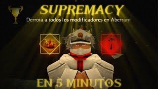 CONSEGUIR quotSUPREMACYquot EN 5 MINUTOS  ATACK ON TITAN REVOLUTION [upl. by Timmy135]