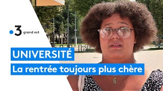 La rentrée universitaire toujours plus chère des étudiants [upl. by Baumbaugh]