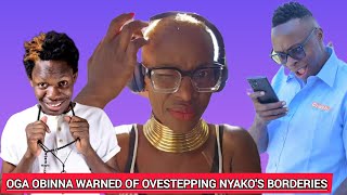 🫢OGA OBINNA LEAKED NYAKO VIDEO💦 STERN WARNING FROM NYAKO AFTER HUMILIATING HER BROTHER [upl. by Flavio578]