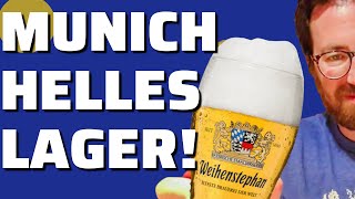 A New Take On Helles Lager Exploring Weihenstephan’s Latest Brew [upl. by Yart]