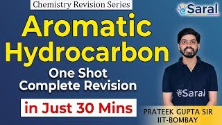 Aromatic Hydrocarbons One Shot Revision Chemistry Class 11 NEET JEE  eSaral  Prateek Sir [upl. by Hsirrehc722]