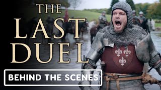 The Last Duel  Exclusive Behind the Scenes Clip 2021 Matt Damon Adam Driver [upl. by Ytiak]