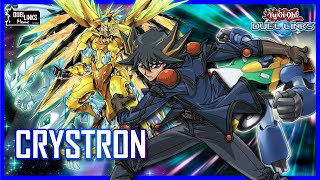 Crystron is always the Best Synchro Deck YuGiOh Duel Links [upl. by Ancalin]