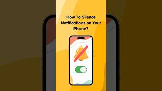 How To Silence Notifications on Your iPhone iphonetips [upl. by Auqinehs76]