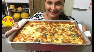 PARMEGIANA DE CARNE MOÍDA AO FORNO [upl. by Inah]