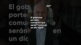 El Gobierno de la Ciudad de Buenos Aires no adherirá a los asuetos del 23 y el 30 de diciembre [upl. by Leahcym]