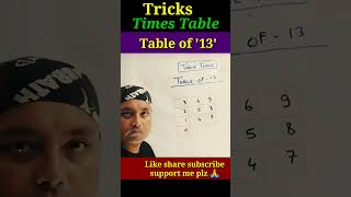 Times tablePahada table of 13 timestables tableof13 pahadavideo [upl. by Emyle71]