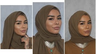 3 Easy Chiffon Hijab Styles [upl. by Basset]