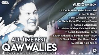 All Time Best Qawwalies  Audio Jukebox  Nusrat Fateh Ali Khan  Complete Qawwalies  OSA Worldwide [upl. by Annadal]