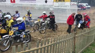 Motocross Wohlen Schweiz 26032017 Startaufstellung  Start Klassik  Twinshock [upl. by Niccolo88]