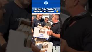 FRANCO RICCIARDI da BRIVIDI per SCAMPIA💙  GESTO bellissimo🥺 Le immagini sono EMOZIONANTI [upl. by Oicanata166]