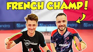 I Played Vs French Champion Simon Gauzy [upl. by Sergo892]