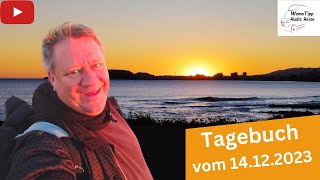 Tagebuch vom 14122023 Am Strand nahe Mazarron [upl. by Airamat763]