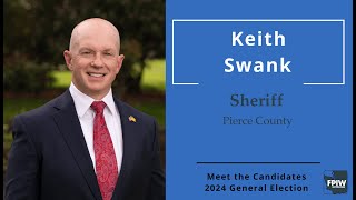 Keith Swank • Sheriff • Pierce County [upl. by Hotze]