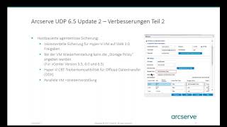 Arcserve UDP 65 Update 2 [upl. by Cobbie]